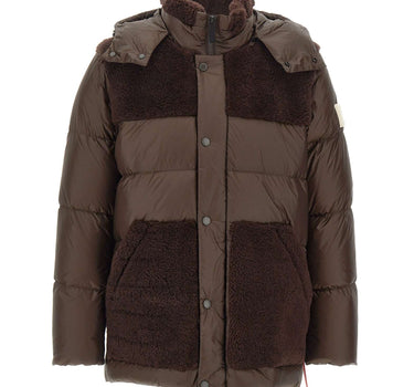 AFTER LABEL Piumino "Stowe" BROWN Uomo 