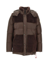 AFTER LABEL Piumino "Stowe" BROWN Uomo 