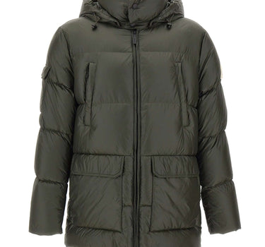 AFTER LABEL Piumino "Vancouver" GREEN Uomo 