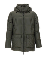 AFTER LABEL Piumino "Vancouver" GREEN Uomo 