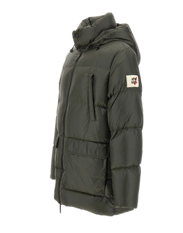 AFTER LABEL Piumino "Vancouver" GREEN Uomo 