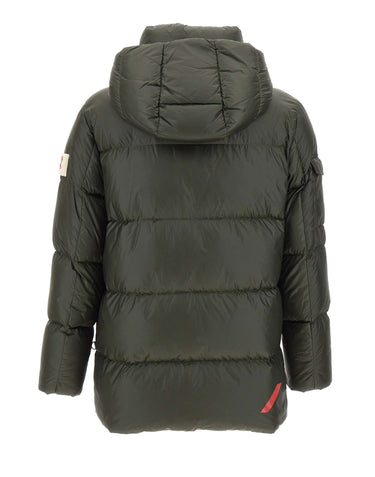 AFTER LABEL Piumino "Vancouver" GREEN Uomo 