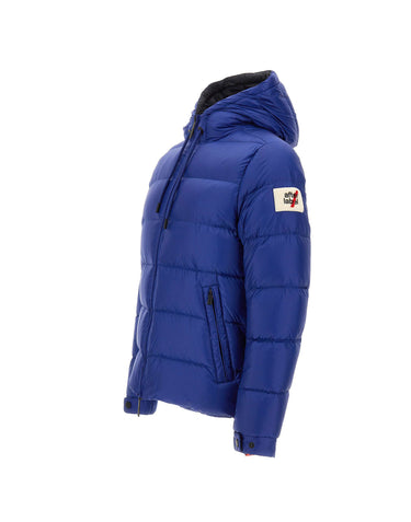 AFTER LABEL Piumino "Verbier" BLUE Uomo 