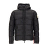 AFTER LABEL Piumino "Verbier" BLACK Uomo 
