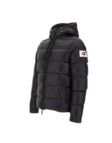 AFTER LABEL Piumino "Verbier" BLACK Uomo 