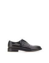 ALEXANDER HOTTO Stringate in pelle lucida BLACK Uomo 
