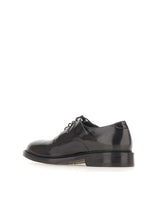 ALEXANDER HOTTO Stringate in pelle lucida BLACK Uomo 