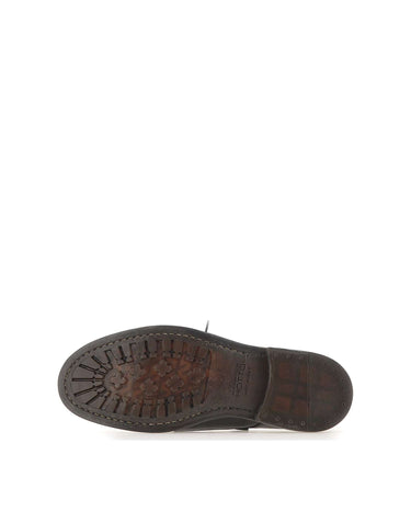 ALEXANDER HOTTO Stringate in pelle lucida BLACK Uomo 