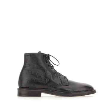 ALEXANDER HOTTO Stivaletto in pelle martellata BLACK Uomo 