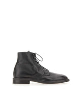 ALEXANDER HOTTO Stivaletto in pelle martellata BLACK Uomo 
