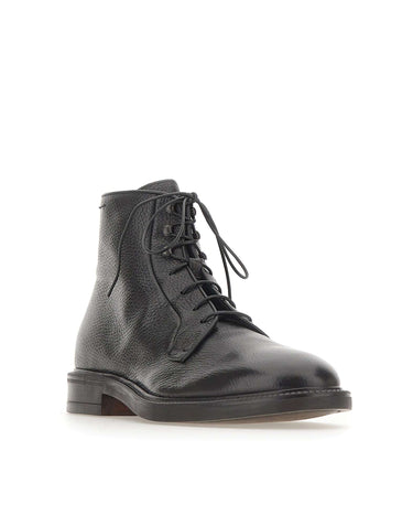 ALEXANDER HOTTO Stivaletto in pelle martellata BLACK Uomo 