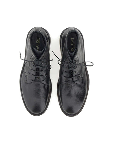 ALEXANDER HOTTO Stivaletto in pelle martellata BLACK Uomo 