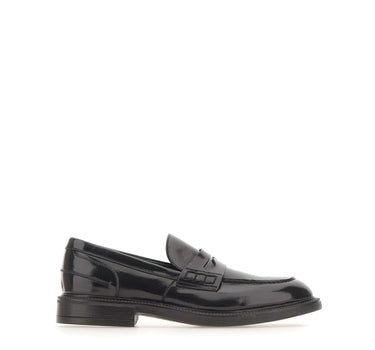 ALEXANDER HOTTO Mocassini in pelle verniciata BLACK Uomo 
