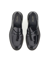 ALEXANDER HOTTO Mocassini in pelle verniciata BLACK Uomo 