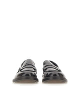 ALEXANDER HOTTO Mocassini in pelle verniciata BLACK Uomo 