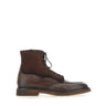 ALEXANDER HOTTO Stivaletti in pelle e camoscio BROWN Uomo 