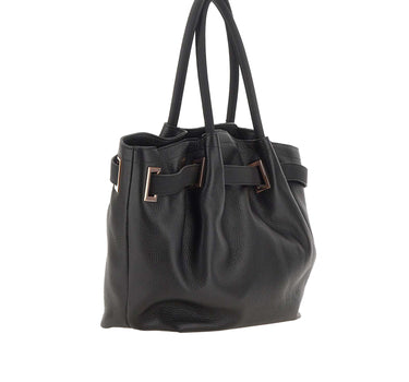 ALEXANDER SMITH Borsa a spalla "Brooke Large" BLACK Donna 