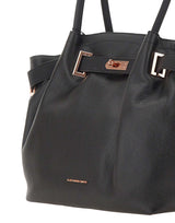 ALEXANDER SMITH Borsa a spalla "Brooke Large" BLACK Donna 