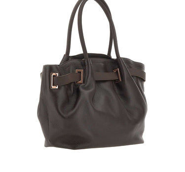 ALEXANDER SMITH Borsa a spalla "Brooke Large" BROWN Donna 