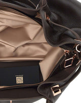 ALEXANDER SMITH Borsa a spalla "Brooke Large" BROWN Donna 
