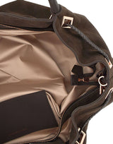 ALEXANDER SMITH Borsa a spalla "Brooke Large" BROWN Donna 