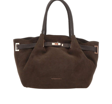 ALEXANDER SMITH Borsa a spalla "Brooke Large" BROWN Donna 
