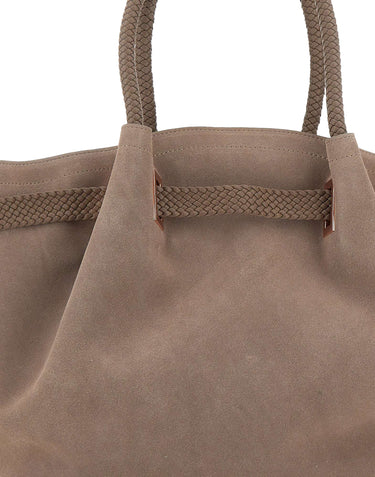 ALEXANDER SMITH Borsa a spalla "Brooke Large" GREY Donna 