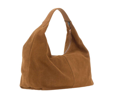 ALEXANDER SMITH Borsa a spalla "Chloe Medium" BROWN Donna 