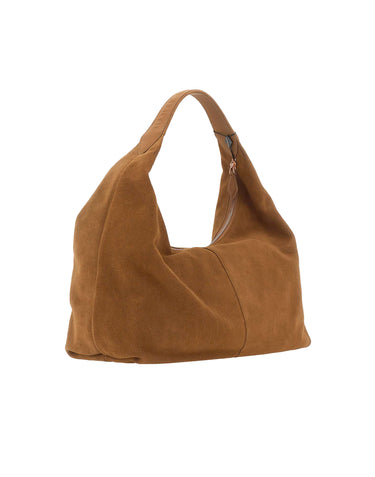 ALEXANDER SMITH Borsa a spalla "Chloe Medium" BROWN Donna 