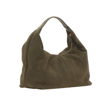 ALEXANDER SMITH Borsa a spalla "Chloe Medium" GREEN Donna 