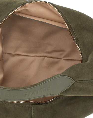 ALEXANDER SMITH Borsa a spalla "Chloe Medium" GREEN Donna 