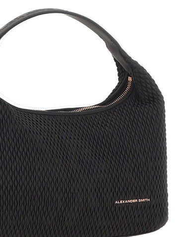 ALEXANDER SMITH Borsa a mano "Chloe Small" BLACK Donna 