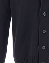 ALPHA STUDIO Cardigan in lana merinos BLUE Uomo 
