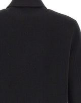 ALPHA STUDIO Giacca bomber in lana BLACK Uomo 