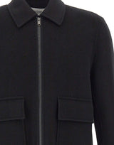 ALPHA STUDIO Giacca bomber in lana BLACK Uomo 