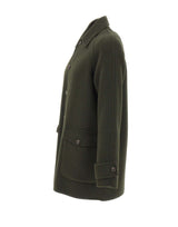 ALPHA STUDIO Giacca in lana con maniche raglan GREEN Uomo 