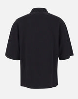 Polo over con logo ricamato AM326JR018 0002 AMIRI 