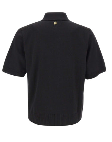 AMIRI Camicia in maglia con ricami BLACK Uomo 