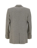 AMIRI Blazer doppiopetto con paillettes MULTICOLOR Uomo 
