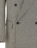 AMIRI Blazer doppiopetto con paillettes MULTICOLOR Uomo 