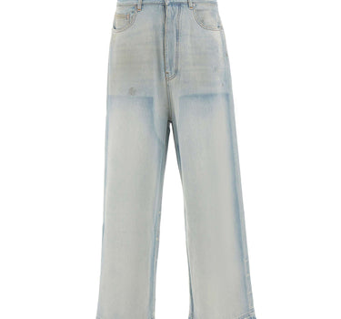 AMIRI Jeans "Faded Carpenter" Light Blue Uomo 