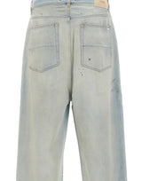 AMIRI Jeans "Faded Carpenter" Light Blue Uomo 