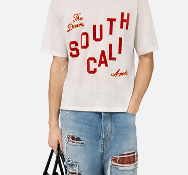 AMIRI T-shirt "South Cali Box" WHITE Uomo 