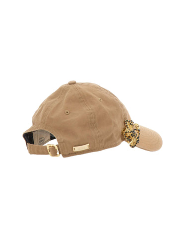 ANOTHER CHANCE Cappello con spilla gioiello BEIGE Donna 