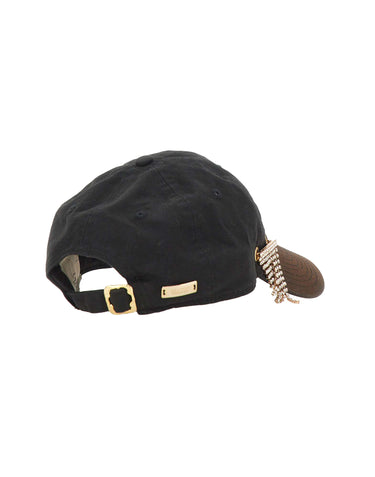 ANOTHER CHANCE Cappello con spilla gioiello BLACK Donna 