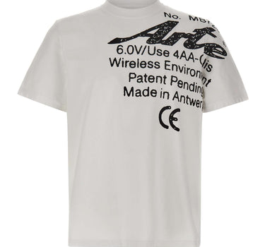 ARTE ANTWERP T-shirt "Specs Side" WHITE Uomo 