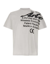 ARTE ANTWERP T-shirt "Specs Side" WHITE Uomo 