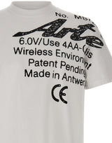 ARTE ANTWERP T-shirt "Specs Side" WHITE Uomo 