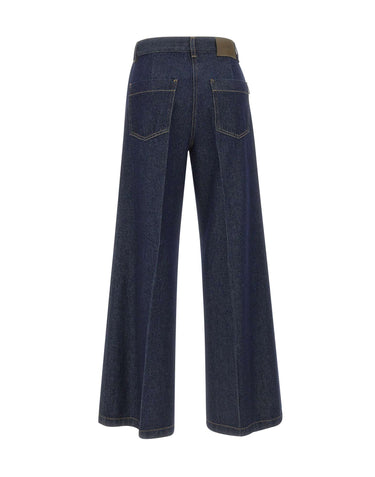 ASPESI Jeans a gamba larga BLUE Donna 