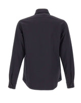 ASPESI Giacca overshirt in flanella imbottita BLUE Uomo 